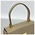 Borsa in pelle Gancini Salvatore Ferragamo Beige - vista 9