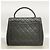 Borsa Chanel Matelassé in pelle d'agnello Nero - vista 10