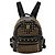 MCM Visetos Studded Backpack Black