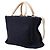 Picca borsa a mano Marni effetto rafia Crudo Blu navy - vista 2