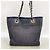 Chanel Deauville Shopper mit Kette Marineblau - Ansicht 12