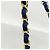 Chanel Deauville Shopper mit Kette Marineblau - Ansicht 9