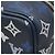 Trousse de toilette Louis Vuitton Monogram Shadow Locker Bleu Marine - vue 6