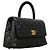 Borsa Chanel in pelle d'agnello nera Nero - vista 2