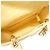 Borsa a mano Christian Dior Cannage Lady in pelle Giallo - vista 4