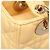 Borsa a mano Christian Dior Cannage Lady in pelle Giallo - vista 6