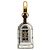 Portachiavi Charm Louis Vuitton Marrone Bianco