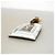 Portachiavi Charm Louis Vuitton Marrone Bianco - vista 2
