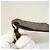 Portachiavi Charm Louis Vuitton Marrone Bianco - vista 4