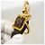 Portachiavi Charm Louis Vuitton Marrone Bianco - vista 6
