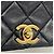 Bolsa de Ombro com Corrente Chanel Matelassé Preto - vista 10