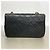 Bolsa de Ombro com Corrente Chanel Matelassé Preto - vista 12