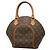 Borsa Louis Vuitton Monogram Ellipse PM Marrone