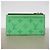 Portacarte e monete Louis Vuitton Taigarama Verde - vista 5