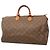 Borsa a mano Louis Vuitton Monogram Speedy 40 Marrone