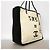 Borsa Tote Chanel Lemon Nero Bianco - vista 2