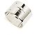 Hermès Kelly Grand Modèle Bracciale Argento Sterling XL
