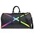 Louis Vuitton Keepall Bandouliere Rainbow Taiga Leather 50 Nero