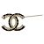Broche de cadena Chanel Coco Mark Negro - vista 5