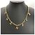 Collar Chanel bañado en oro Dorado - vista 5