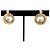 Chopard Happy Diamonds Stecker-Ohrringe Golden - Ansicht 3