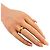 Chopard Happy Diamonds Drop Ring Golden - view 2