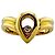 Chopard Happy Diamonds Drop Ring Golden - view 3