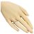 Anello Fascia Boucheron Quatre Classic D'oro - vista 2