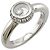 Bague Anneau Chopard Happy Diamonds Argenté