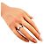 Chaumet Damenbandring aus 18K Weißgold Silber - Ansicht 2