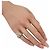 Bague Chopard Ice Cube en or blanc 18K Argenté - vue 2