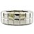 Bague Chopard Ice Cube en or blanc 18K Argenté - vue 3