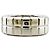 Bague Chopard Ice Cube en or blanc 18K Argenté - vue 4