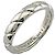 Anello Chaumet Torsade in platino Argento