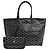 Goyard Saint Louis Coated Canvas PM Blu navy