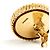 Chanel Vintage Clip-Ohrringe Gold-Optik Perle 80er Jahre - Ansicht 3