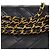 Chanel Vintage Mini Full Flap aus gestepptem Lammleder Schwarz - Ansicht 6