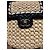 Chanel Flap Bag aus Weide Schwarz Beige - Ansicht 11