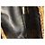 Chanel Flap Bag aus Weide Schwarz Beige - Ansicht 3