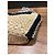 Chanel Flap Bag aus Weide Schwarz Beige - Ansicht 9
