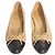 Chanel Bailarinas Clásicas Dos Tonos Beige/Negro