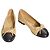 Chanel Bailarinas Clásicas Dos Tonos Beige/Negro - vista 6