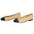 Chanel Bailarinas Clásicas Dos Tonos Beige/Negro - vista 8