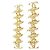 Pendientes colgantes Chanel ABH790 Dorado - vista 2