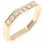 Gucci Ehering aus 18K Roségold mit Diamanten