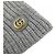 Stola Gucci in lana e cashmere Double G Marrone - vista 2