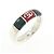 Anello Gucci Web Stripe Band