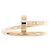 Anello Cartier Juste un Clou Small D'oro - vista 2