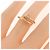 Anello Cartier Juste un Clou Small D'oro - vista 5