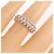 Anello Cartier Crush Small D'oro - vista 4